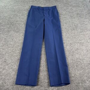 DSCP Bremen Bowdon US Army Dress Blue Trousers Pants 32x33 Wool Poly Uniform